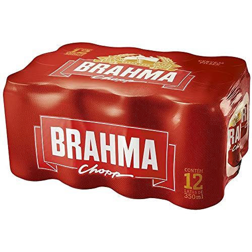 Pack Cerveja Brahma Chopp Pilsen 350ml - 12 Unidades